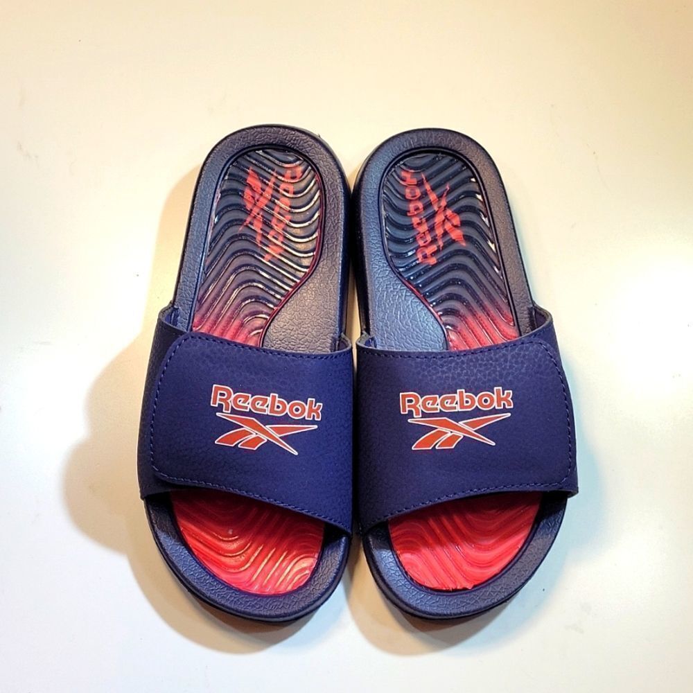 BRAND NEW REEBOK TODDELER BOY SLIDES SANDAL